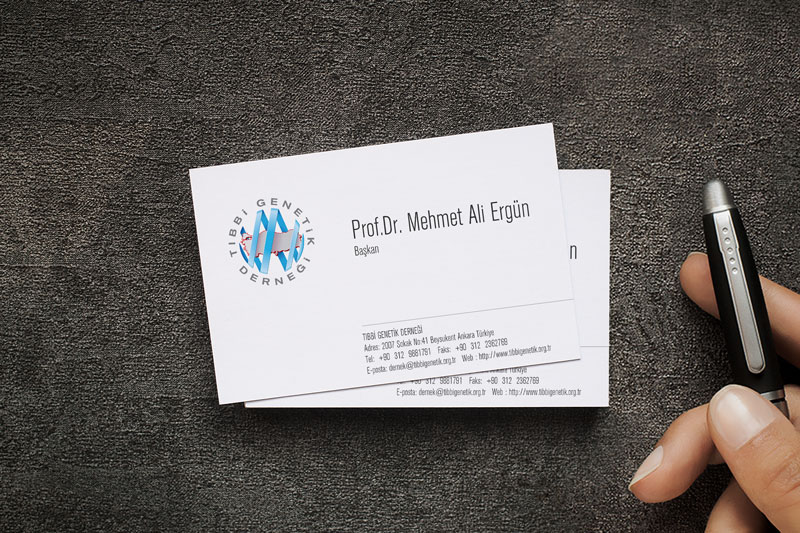 Tıbbi Genetik Derneği - Medical Genetic Association - Brand Identity by Aydın ÖZÖN